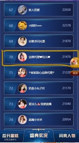 金牌代理❤玲儿❤主播照片