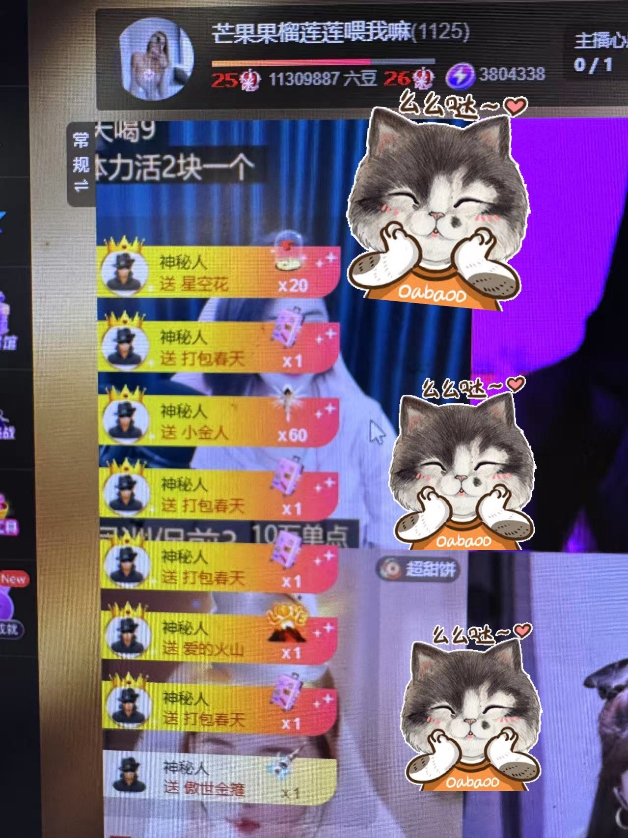 芒果果榴莲莲休息主播图片