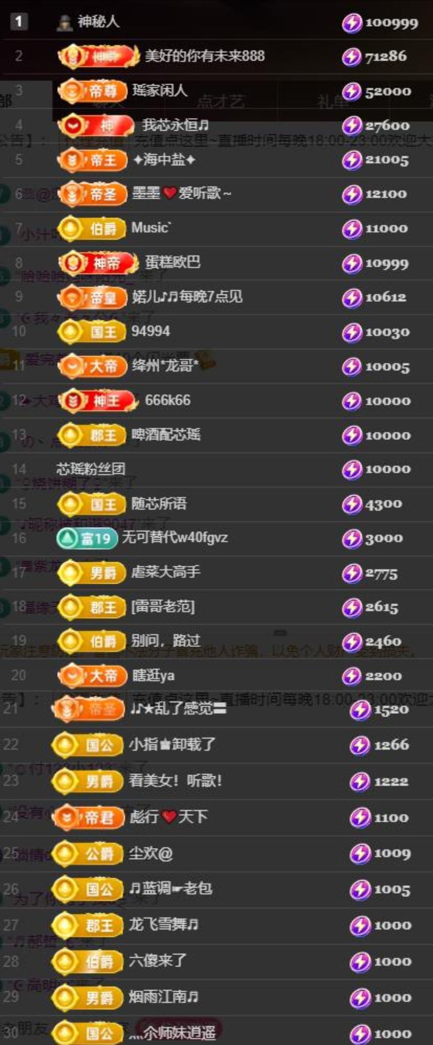 芯瑶❤️爱唱歌～主播图片