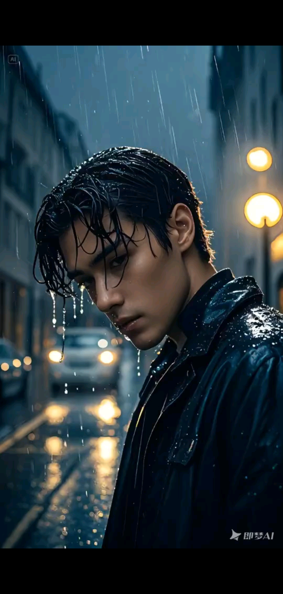 雨夜分手后……