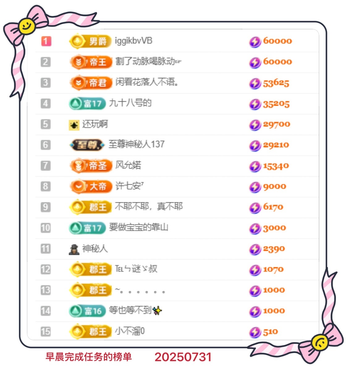 8秒充值代理．・゜♡的主播照片