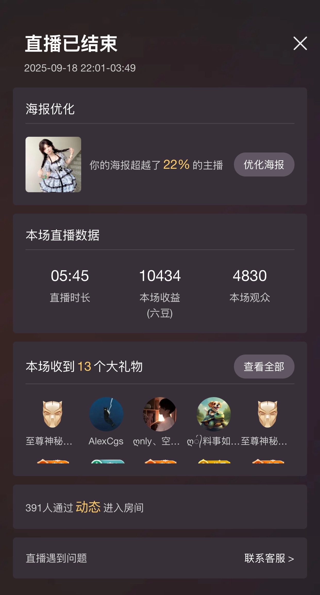 湘湘🍬休的主播照片
