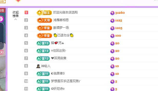 青青1号晚上生日会的主播照片
