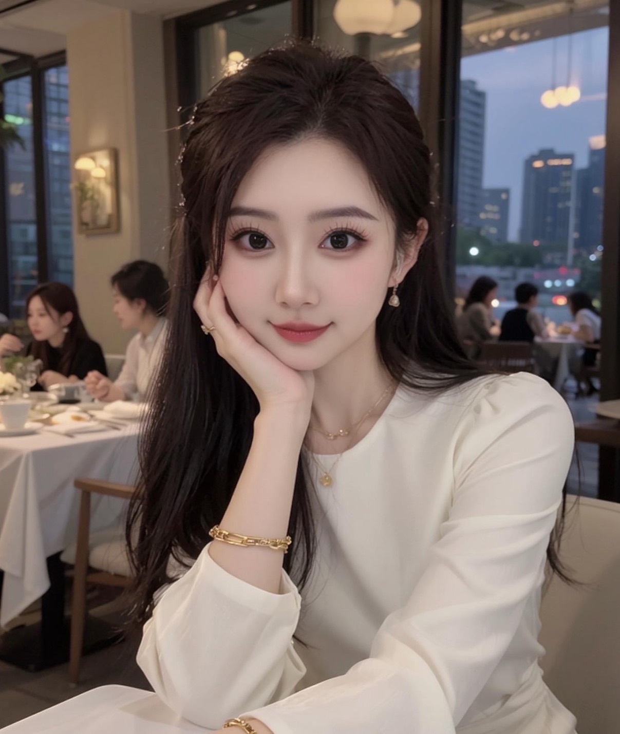 最美@叶子*主播图片