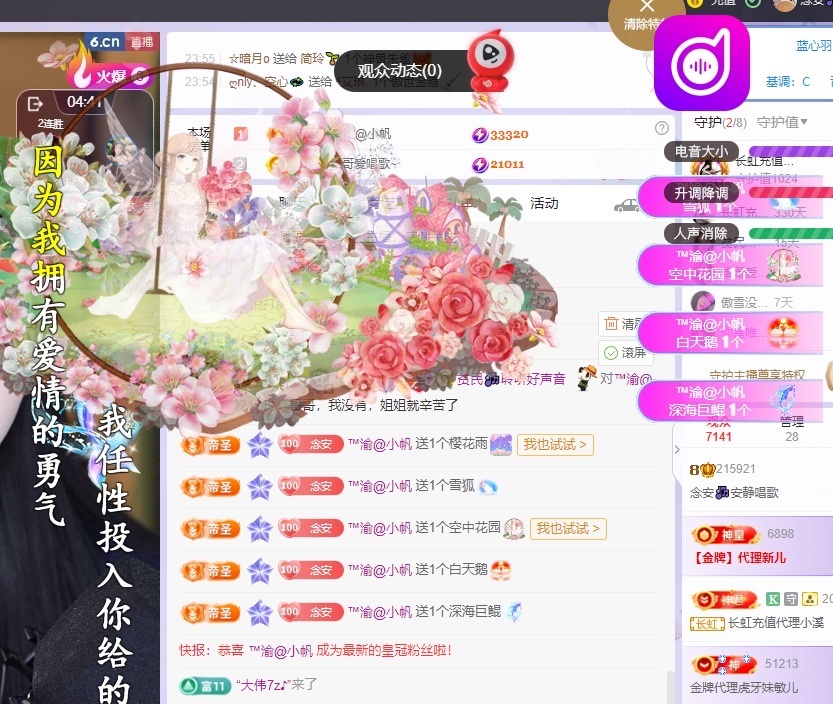 念安🎶安静唱歌主播图片