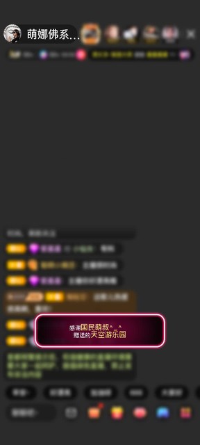 感谢国民萌叔^_^赠送天空游乐园1个
