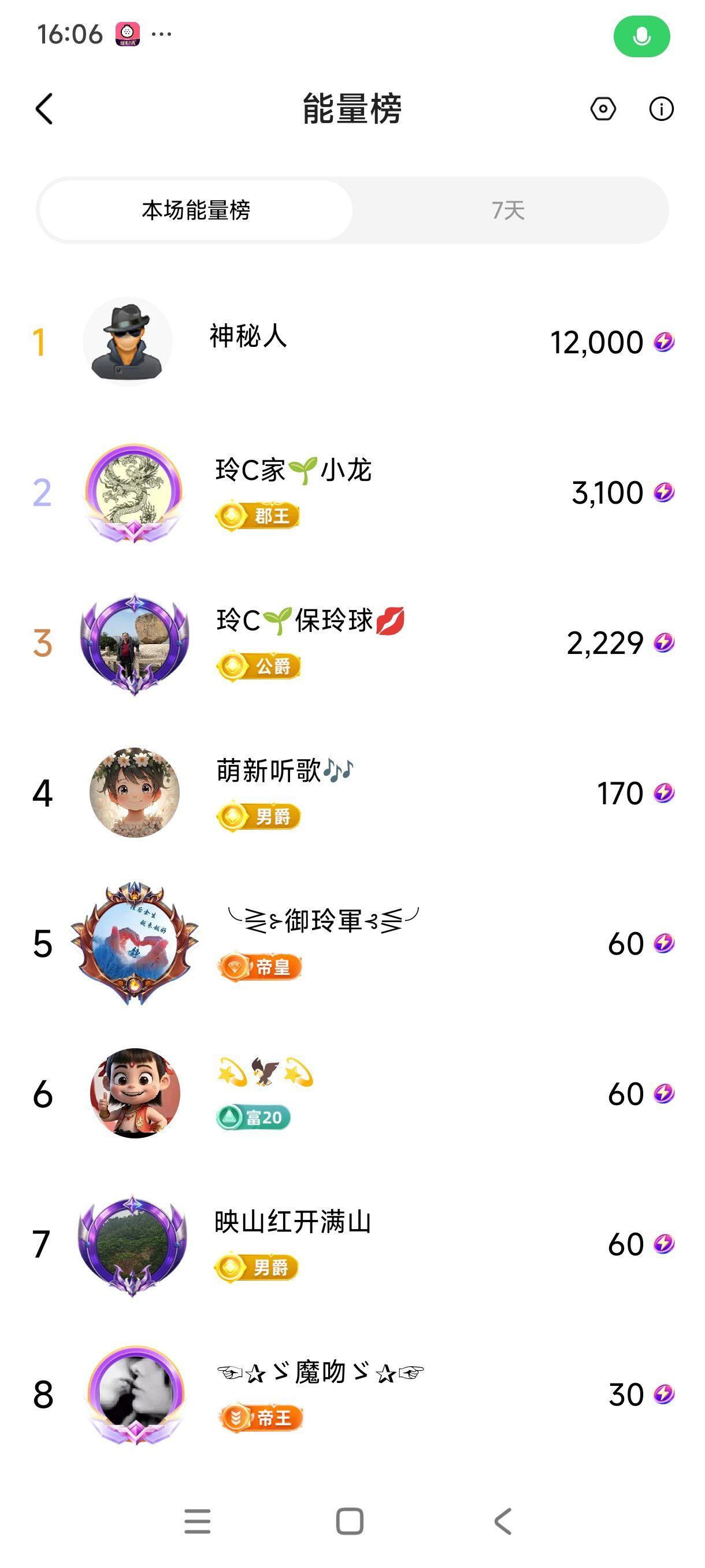 玲C求守护🍀主播图片