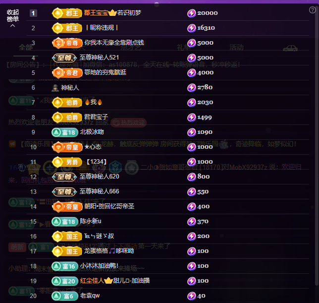 二小◑贺阿LS大国王主播图片