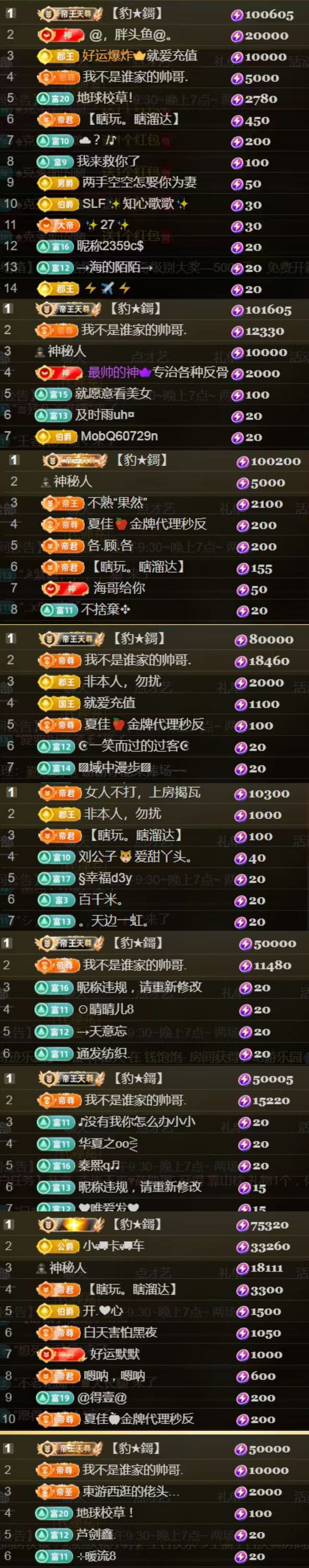 天宝💞11号周年庆主播图片