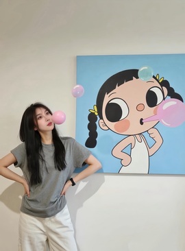 佳心大长腿的图片