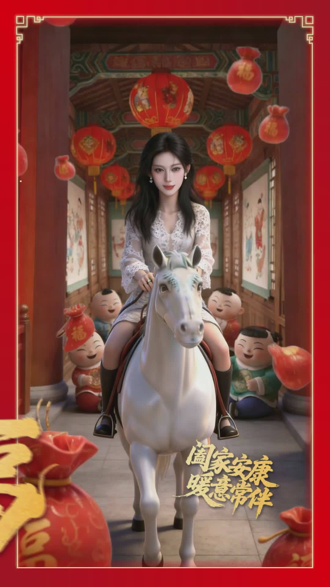 AI动态影棚新春开拍～