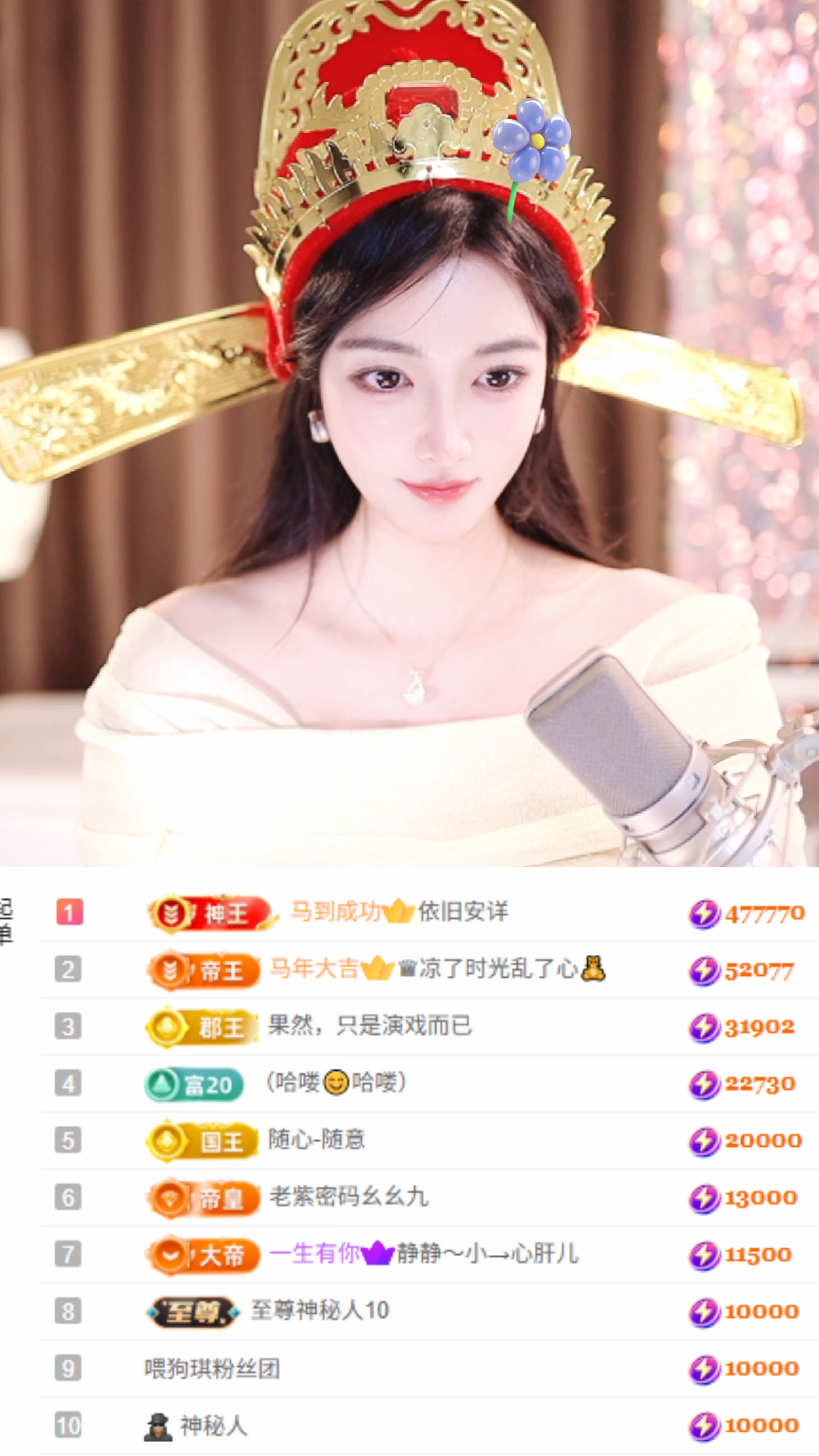 👑艺琪👑马年大吉主播图片