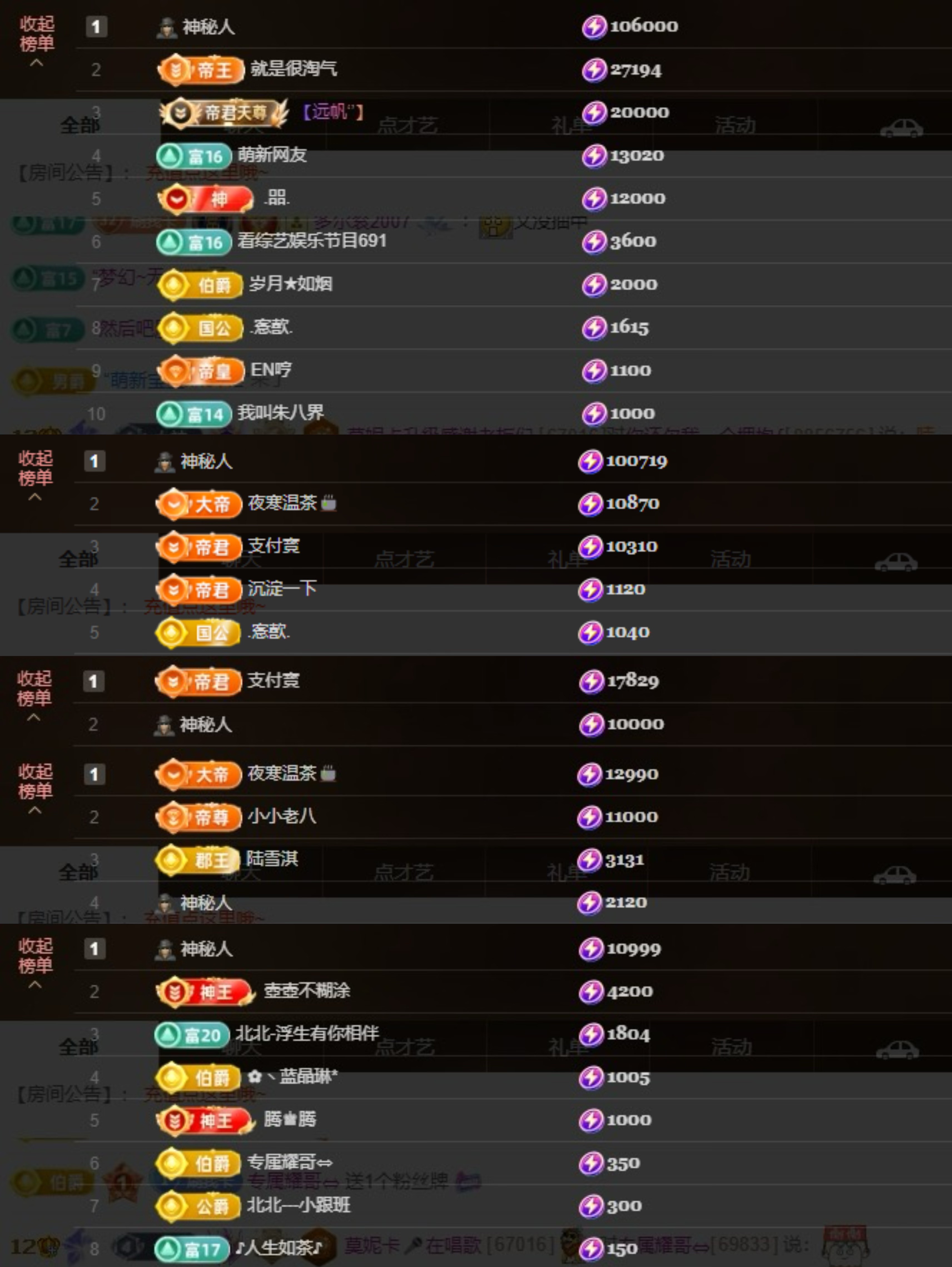 莫妮卡🎤在唱歌的主播照片