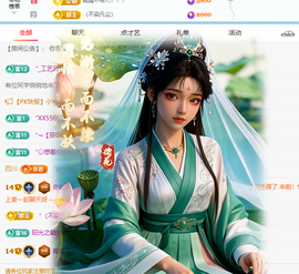 青青马年行大运主播照片