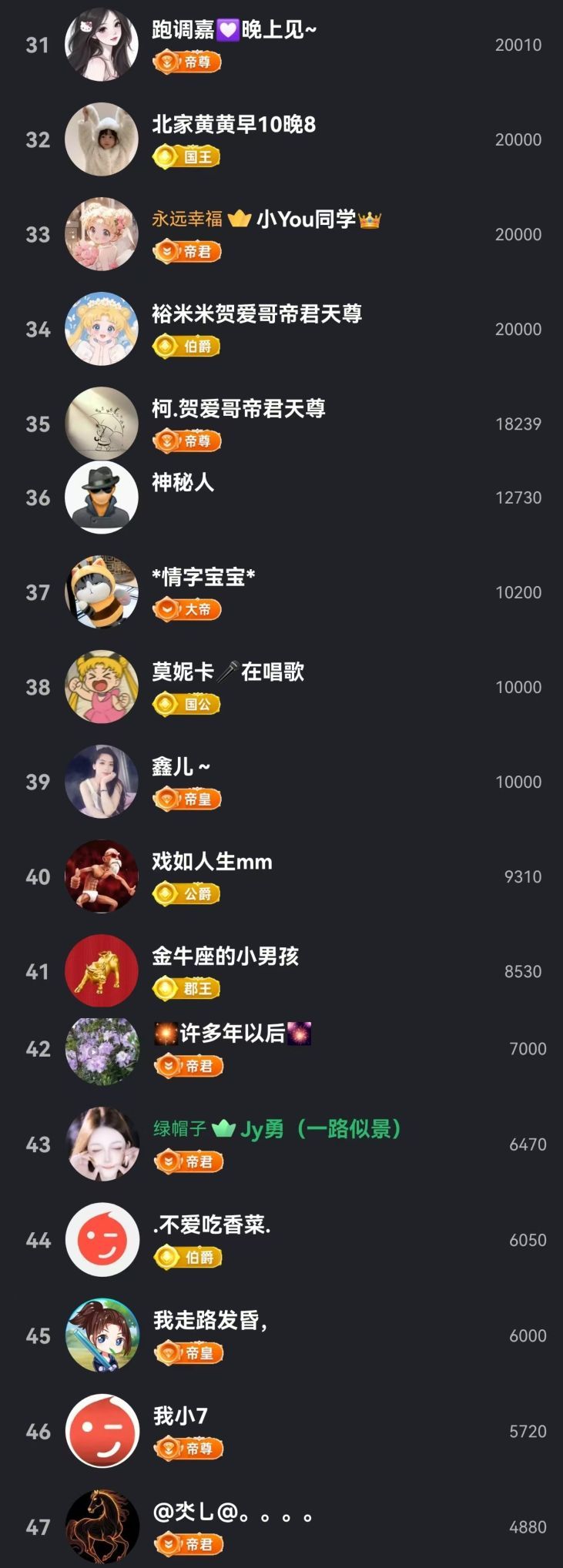 玲儿贺我爱哥帝君天尊主播图片