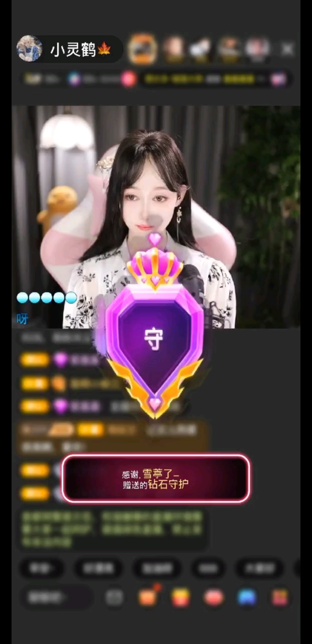 感谢.雪葶了-赠送钻