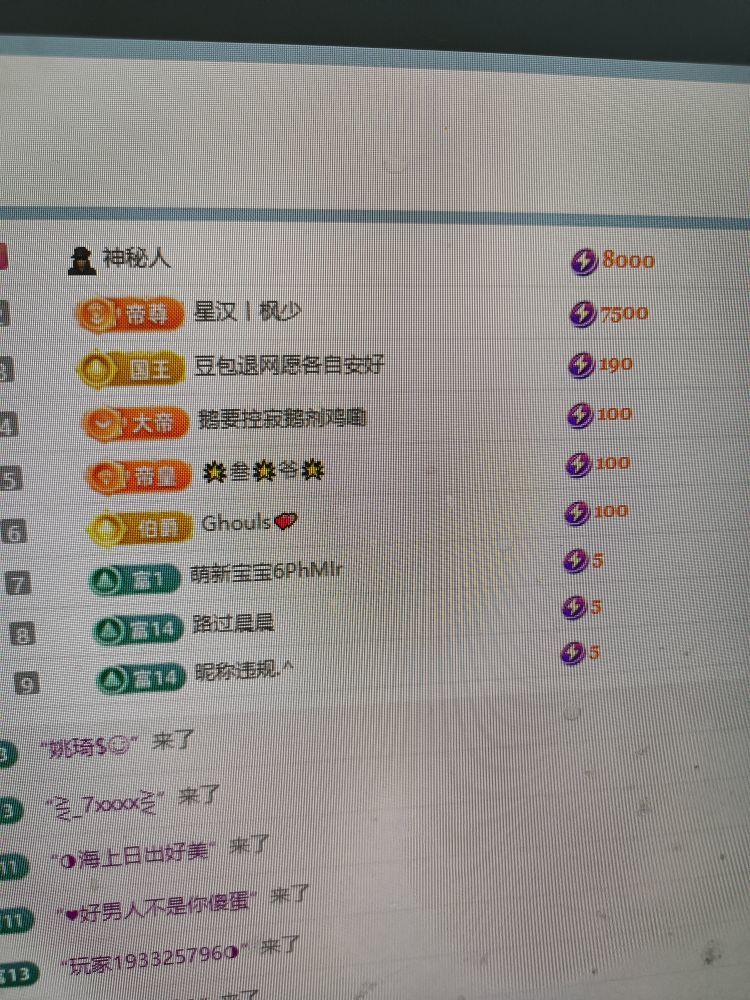 栩栩大王👑休一天的主播照片