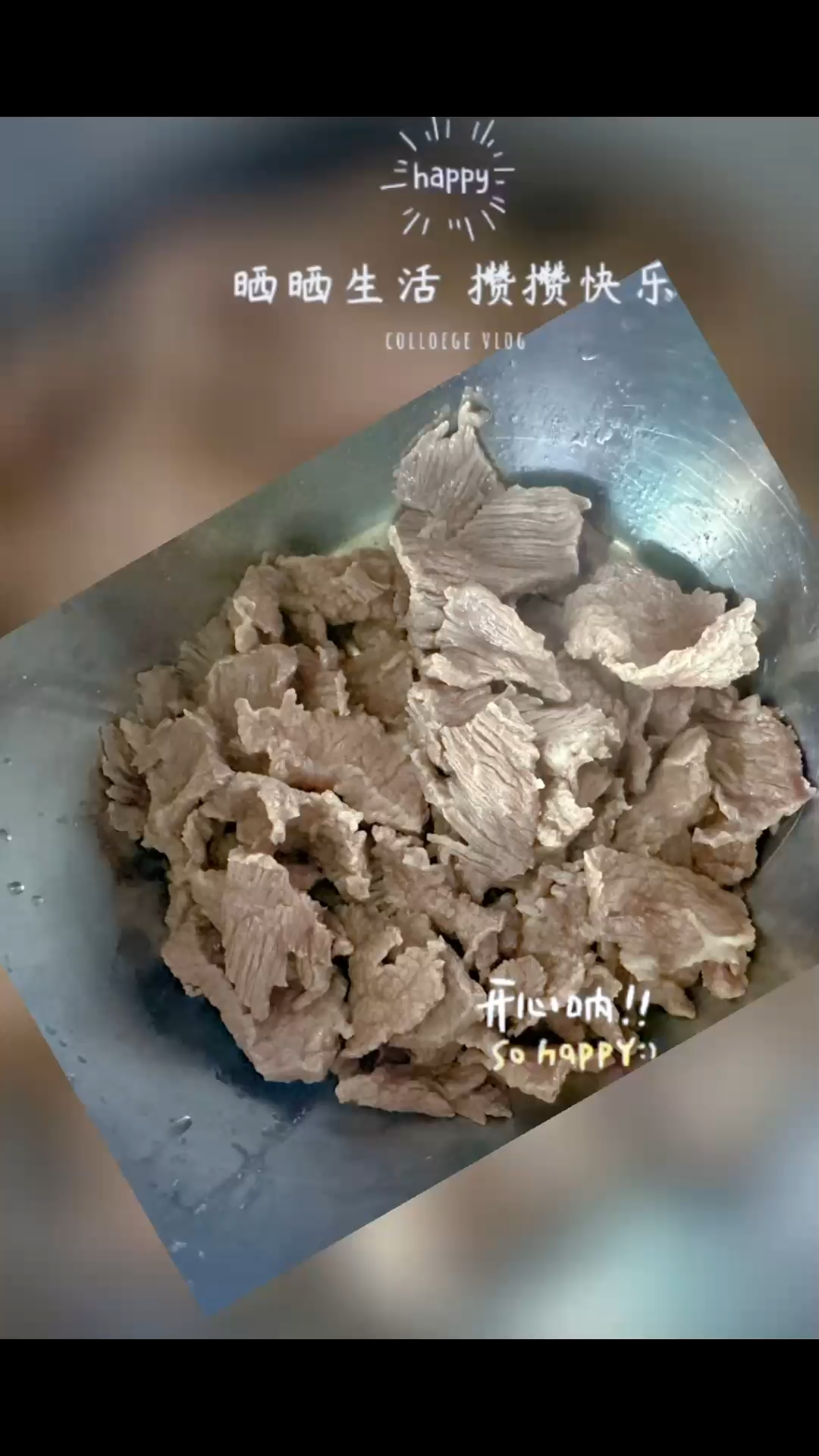 一日三餐简简单单