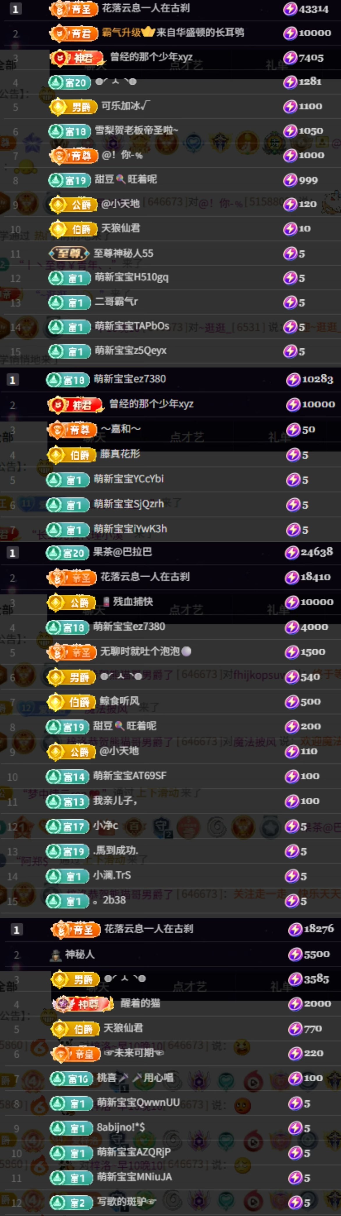 梓洛的烟雨哥L哥升啦主播图片