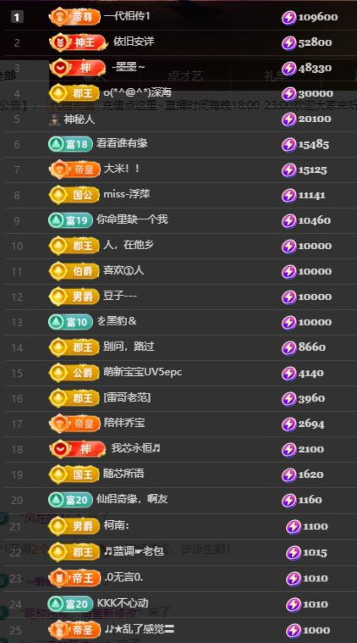 芯瑶❤️爱唱歌～主播图片