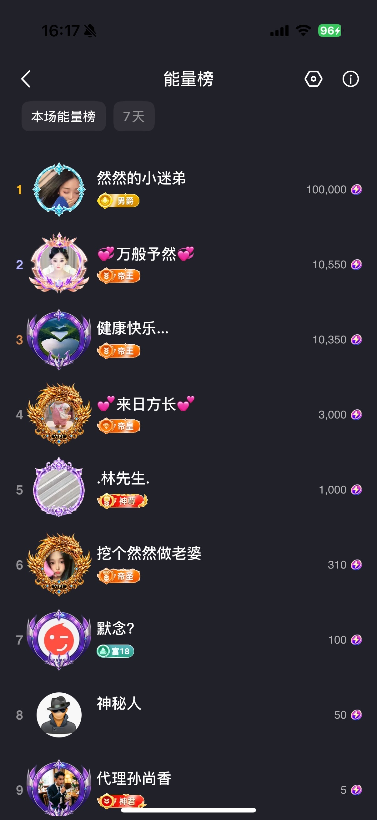 然然23冠感谢有你的主播照片