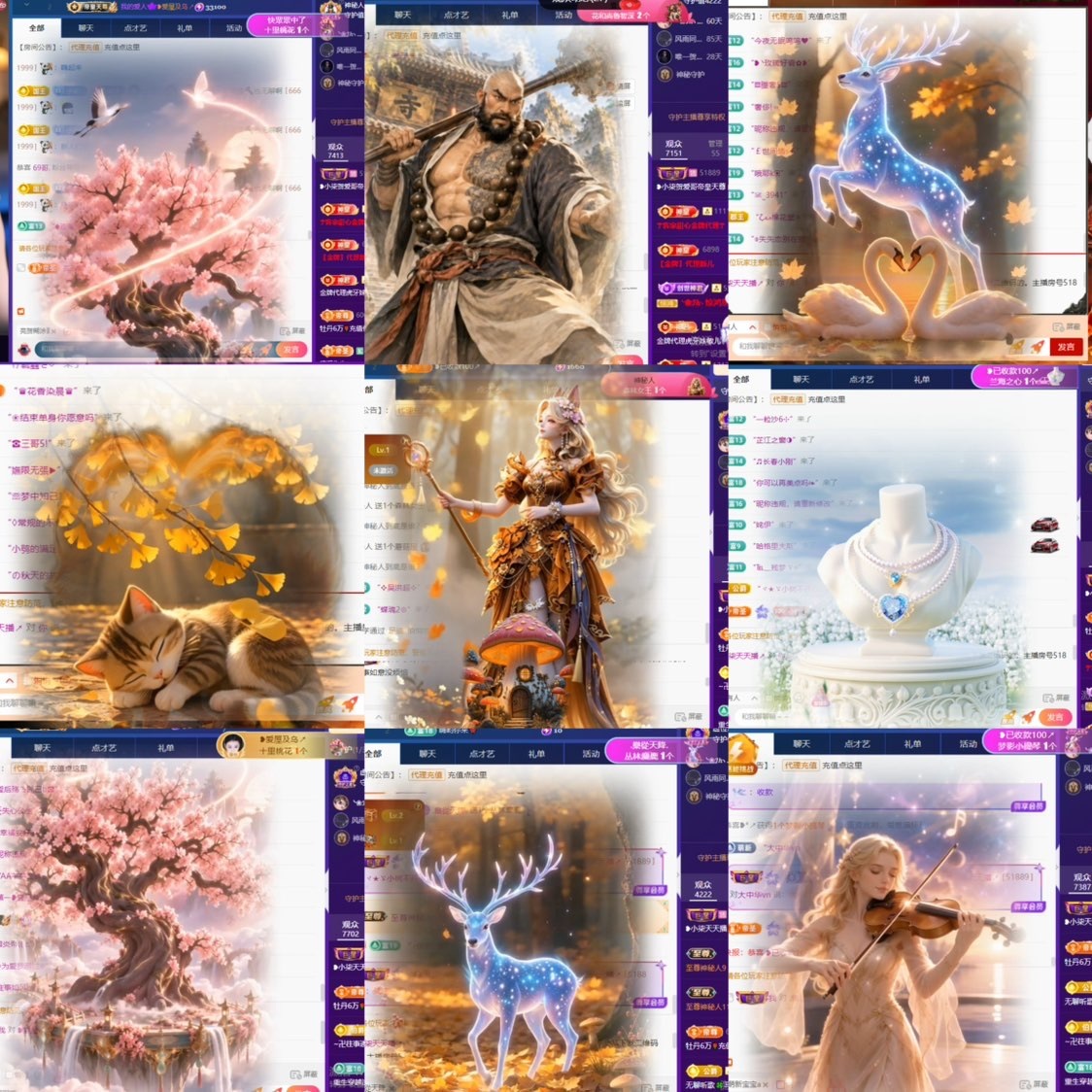 ❥小柒努力播↗的主播照片