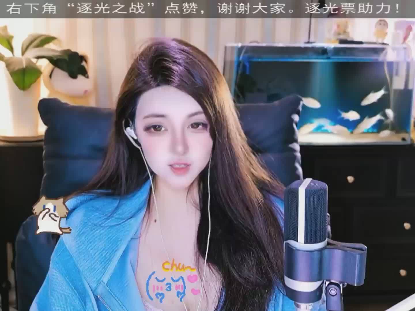 左手指月