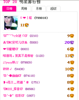 ✿炫彩主播照片