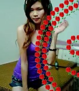 为谁穿婚纱主播照片