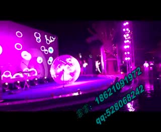 无锡炫彩创意新颖高端水晶球芭蕾表演