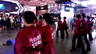 ChinaJoy惊现大妈跳广场舞，亮瞎全场！