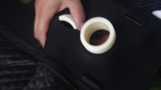 9孔艾灸盒随身灸器圆形督脉任脉套装有烟温灸盒艾灸罐