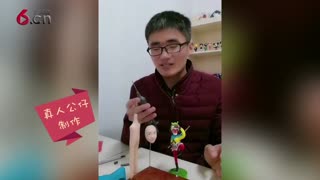 手工DIY 教大家如何制作真人公仔 17.03.22