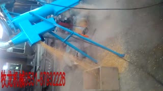 粮食筛选提升机视频