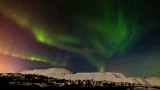 微速摄影 流失的大自然 The.Aurora