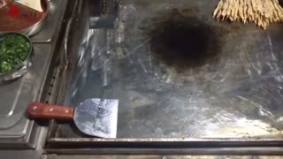 铁板鸭肠用的什么撒料