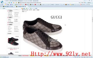 新款GUCCI鞋子  酷奇男鞋古奇325370欢兴皮具