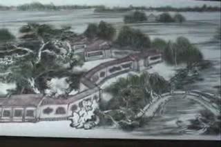 黄东雷国画长卷《明湖景区图》-3.wmv
