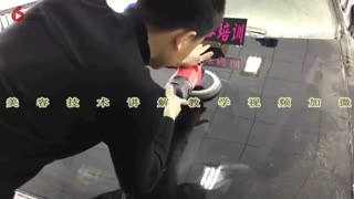 汽车美容抛光【详细讲解】教学视频 艾镀咔原创
