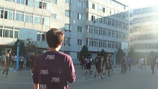 沈阳大学信息工程学院班际篮球赛部分比赛现场实录视频（四）