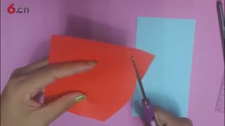 创意生活手工DIY-如何用彩色纸制作房子-折纸教程-享受手工乐趣