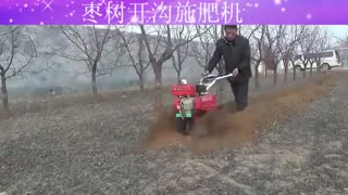 勇丰枣树开沟施肥机