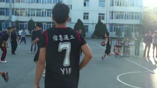 沈阳大学信息工程学院班际篮球赛部分比赛现场实录视频（六）
