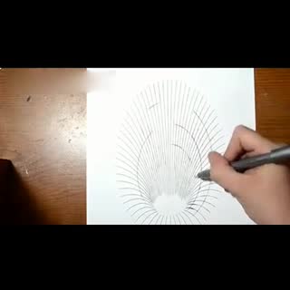 画出的视错觉黑洞