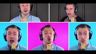 Mike Tompkins与Peter Hollens纯人声翻唱梦龙热单！