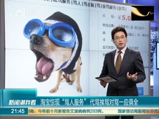 淘宝惊现“骂人服务” 代骂挨骂对骂一应俱全
