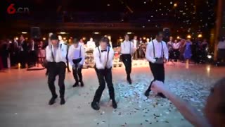 BEST groomsmen dance wedding ever 2016