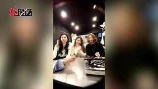 韩国女团HUB 烤肉店激情热舞 16.12.13