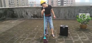 农民工大哥天台致敬版海阔天空