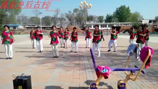 高台乡/后古村/广场舞/最炫民族风/高清